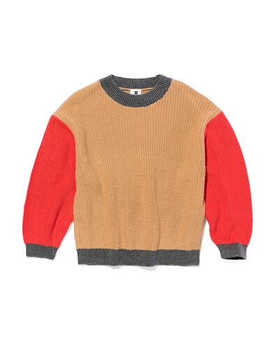 kindertrui gebreid beige beige - 30786811BEIGE - HEMA