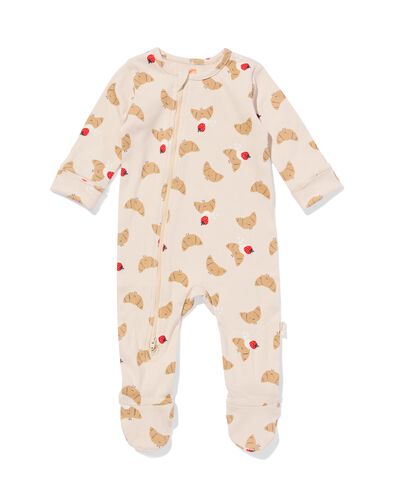 newborn meegroeiboxpakje croissant ecru ecru - 33440120ECRU - HEMA