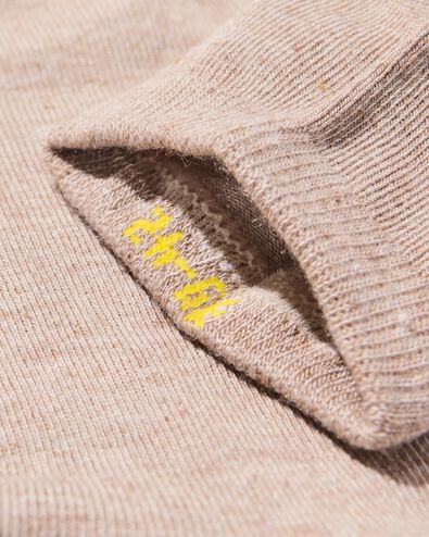 heren enkelsokken bamboe beige beige - 4120460BEIGE - HEMA