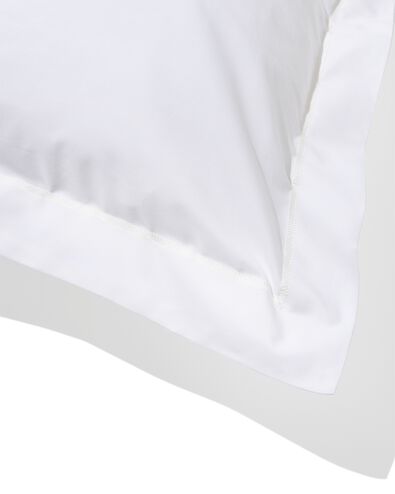Taies d'oreiller 60x70cm percale blanche - 5180040 - HEMA