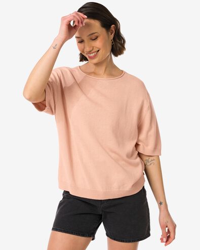 dames top Gael lichtroze - 36239575LIGHTPINK - HEMA