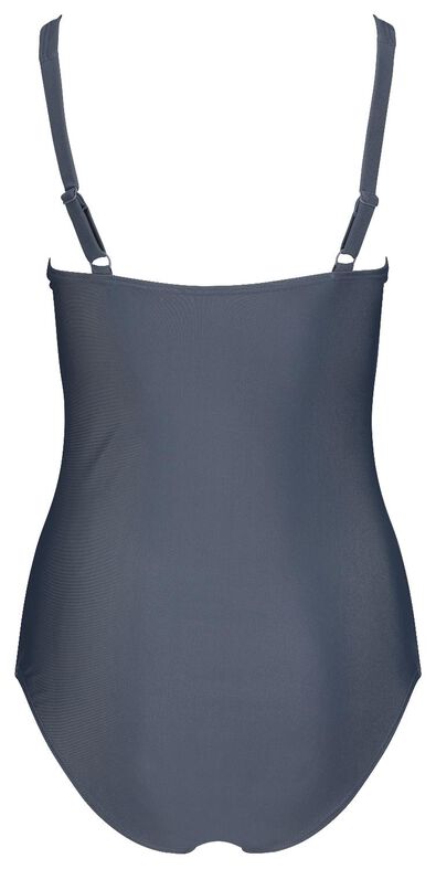 maillot de bain femme contrôle moyen gris gris - 1000017889 - HEMA