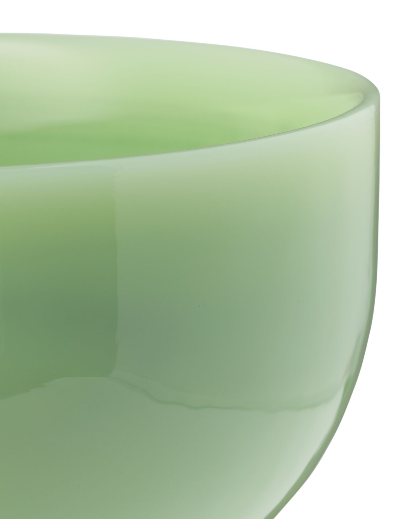 schaaltje ⌀10cm glas marmereffect groen - 9650387 - HEMA