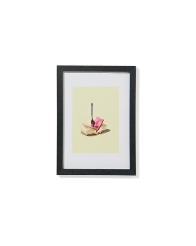 fotolijst 10x15cm hout dun - 13626084 - HEMA