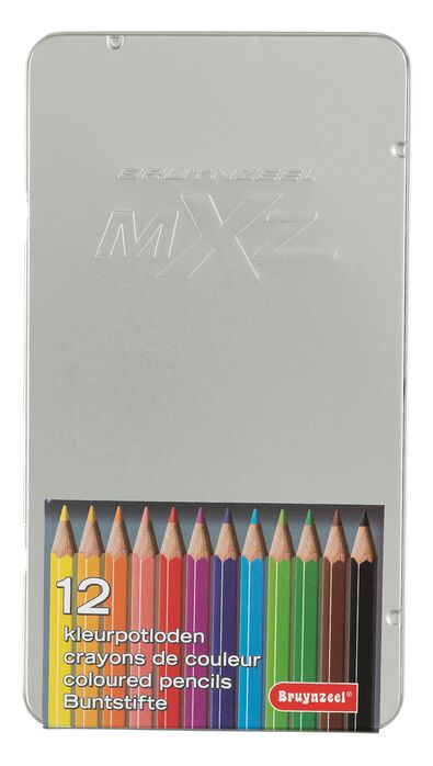 12 crayons de couleur - 14940049 - HEMA