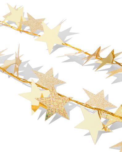 slinger 2m sterretjes goud - 25100283 - HEMA