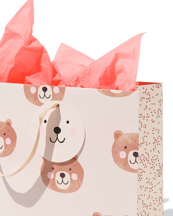 sac cadeau avec enveloppe et papier de soie - 33508650 - HEMA