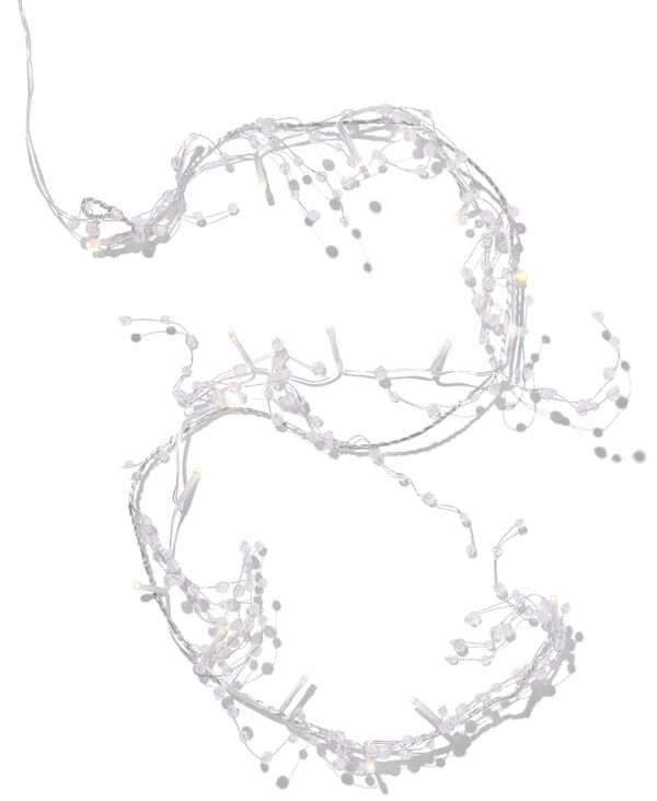 lichtsnoer 20 LED lampjes parel 1.2m - 25550026 - HEMA