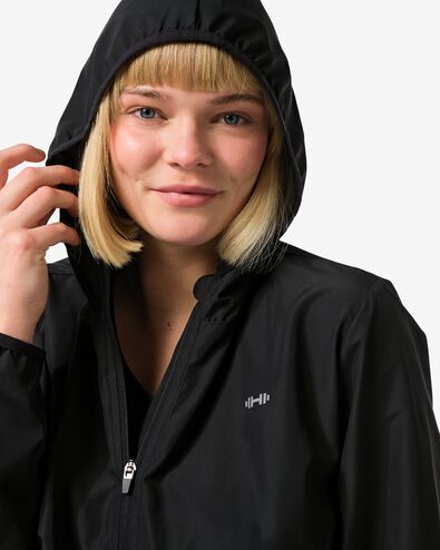 dames sportjas zwart zwart - 1000030589 - HEMA