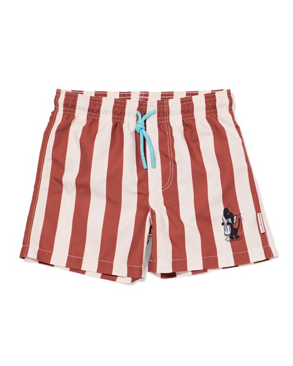 maillot de bain enfant Takkie rayures marron marron - 22260720BROWN - HEMA