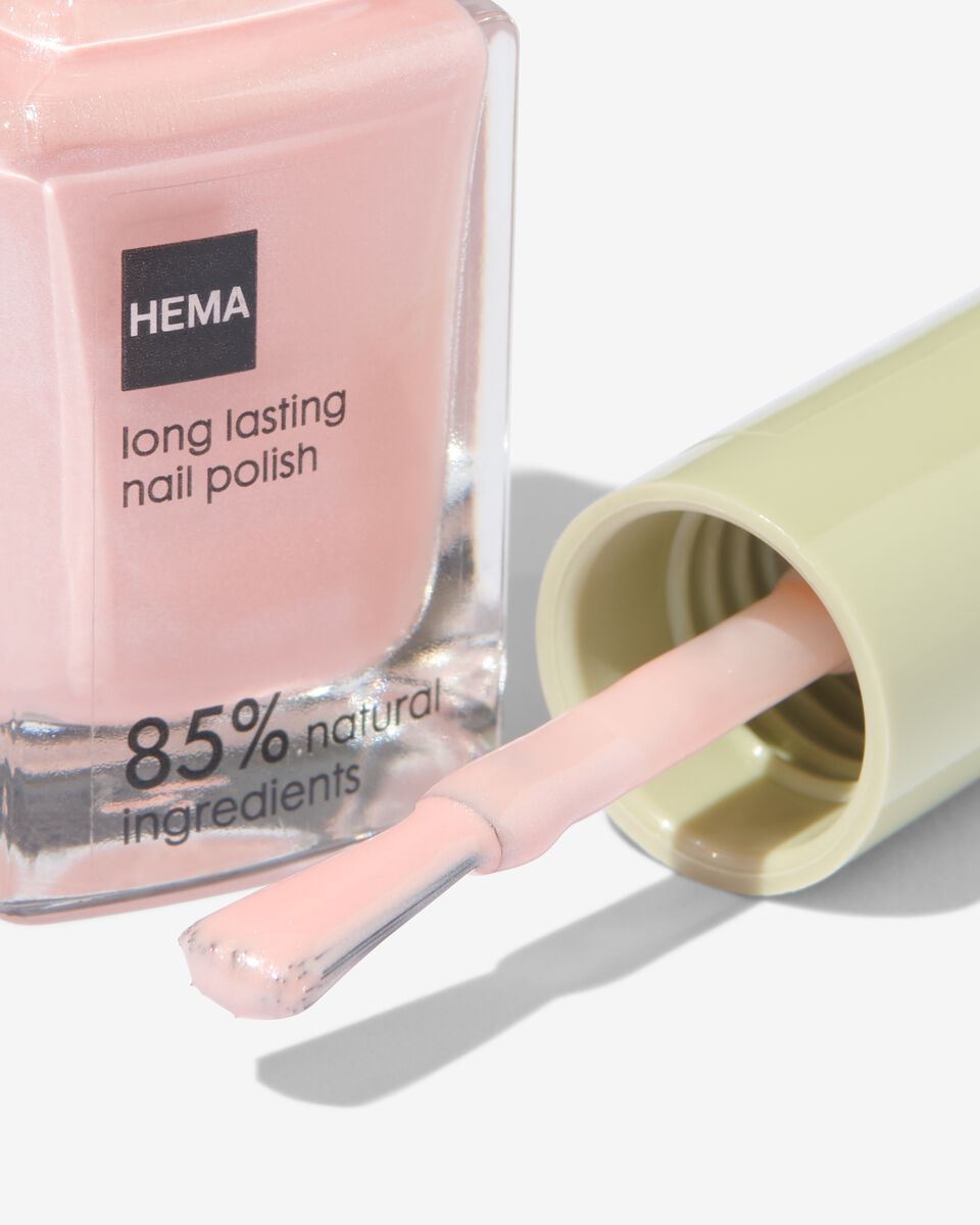 vernis à ongles pure long lasting 71 easy peasy pink - 11240271 - HEMA
