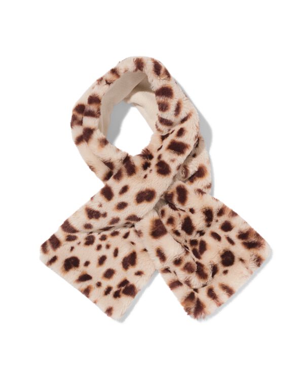 &eacute;charpe enfant fausse fourrure l&eacute;opard - 16700287 - HEMA