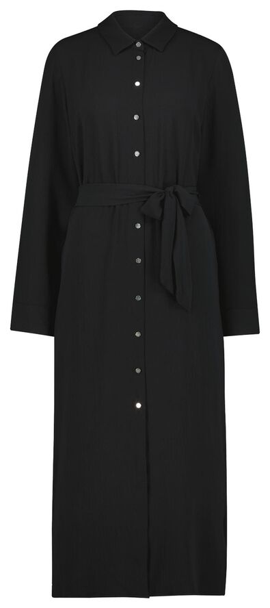 robe femme Novi longue noir - 1000025947 - HEMA