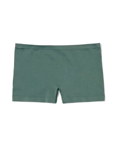 dames shortie naadloos micro	 groen XL - 19650338 - HEMA