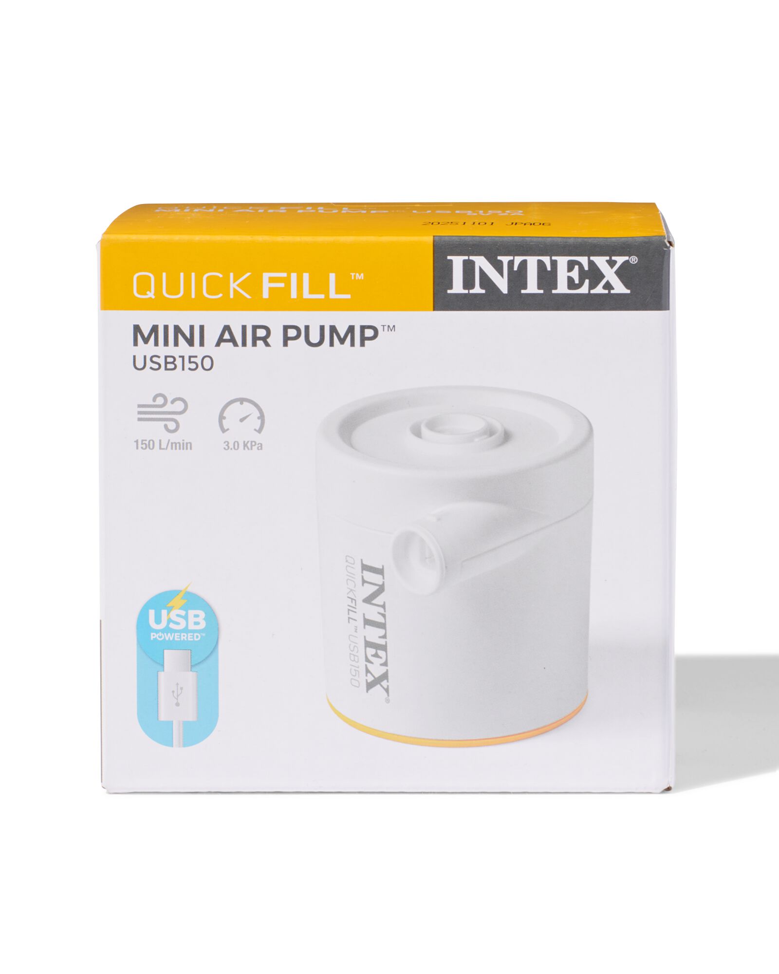 pompe &eacute;lectrique Intex QuickFill&trade; USB150  - 15800088 - HEMA