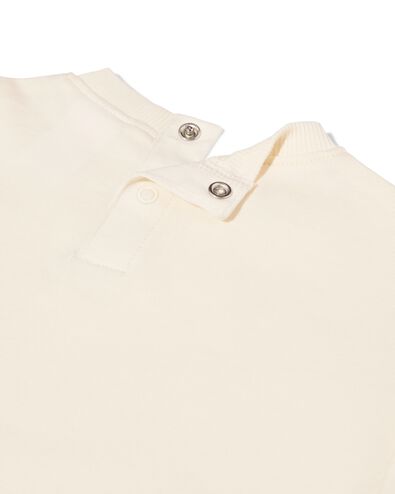 t-shirts b&eacute;b&eacute; jersey - Lot de 2 &eacute;cru &eacute;cru - 33187870ECRU - HEMA