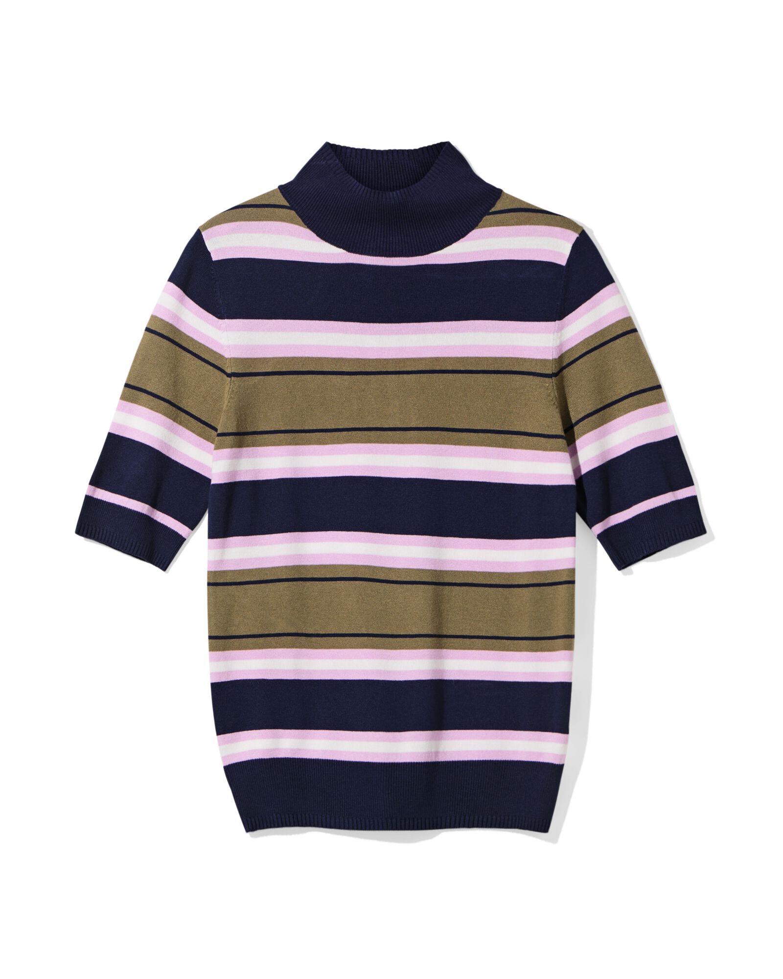 pull femme Lily femme maille fine rayures multi multi - 36302780MULTI - HEMA