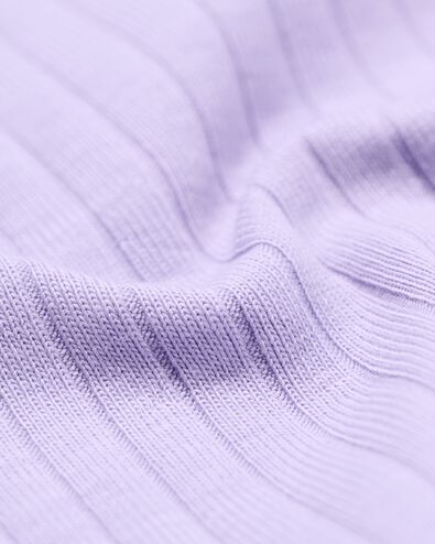 t-shirt c&ocirc;tel&eacute; enfant lavande - 30815208LAVENDER - HEMA