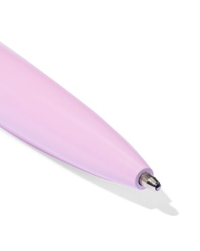 stylo &agrave; bille rechargeable encre bleue framboise/citron/pomme/cerise - 14440081 - HEMA