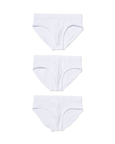 herenslips - 3 stuks wit wit - 1000028338 - HEMA