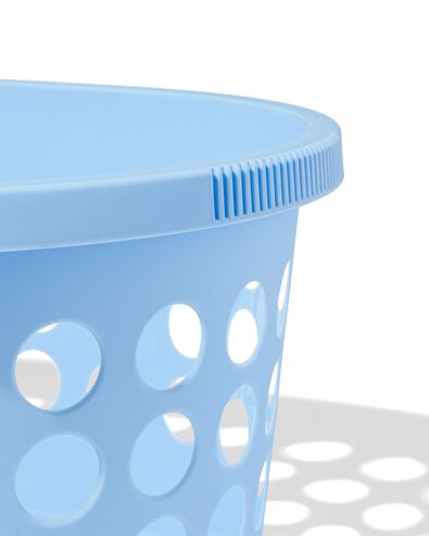 panier &agrave; linge 30L 58,2x39x25cm bleu clair - 20500291 - HEMA