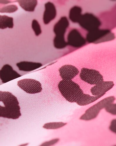 bikini enfant r&eacute;versible rayures l&eacute;opard rose rose - 22260290PINK - HEMA