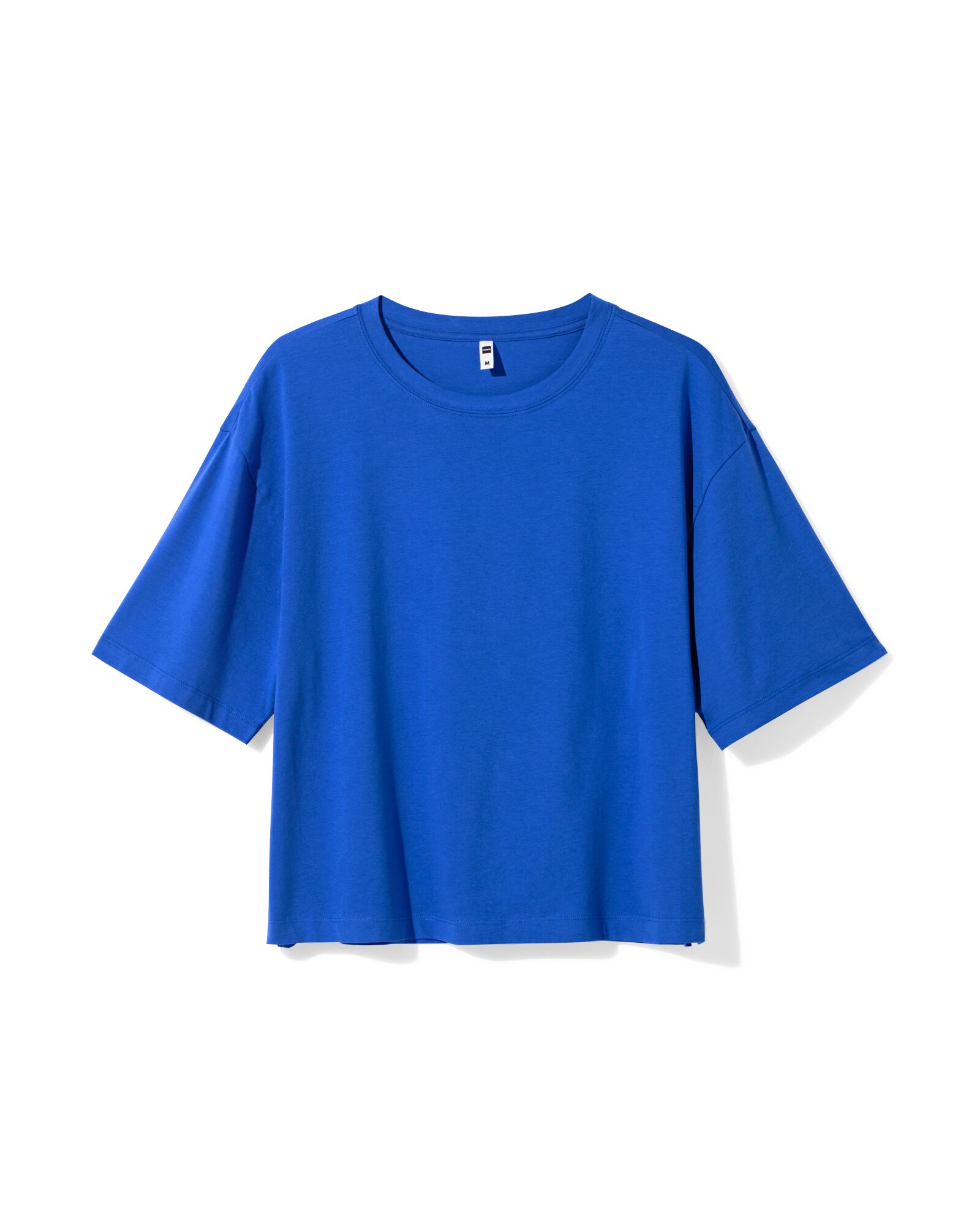 Oversize-Damen-T-Shirt knallblau - 36010314BRIGHTBLUE - HEMA