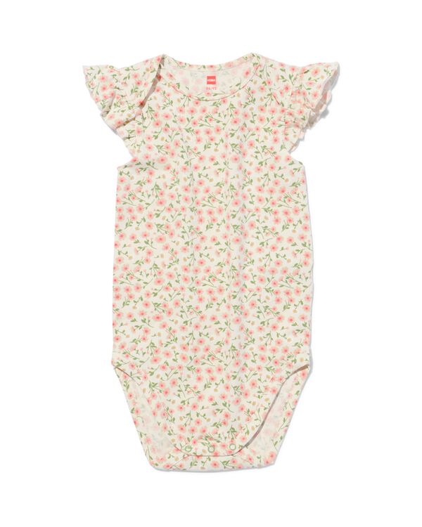 Baby-Body, Biobaumwolle, mit Elasthan rosa rosa - 33305230PINK - HEMA