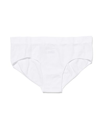 culotte hipster femme sans coutures microfibre blanc blanc - 1000002262 - HEMA