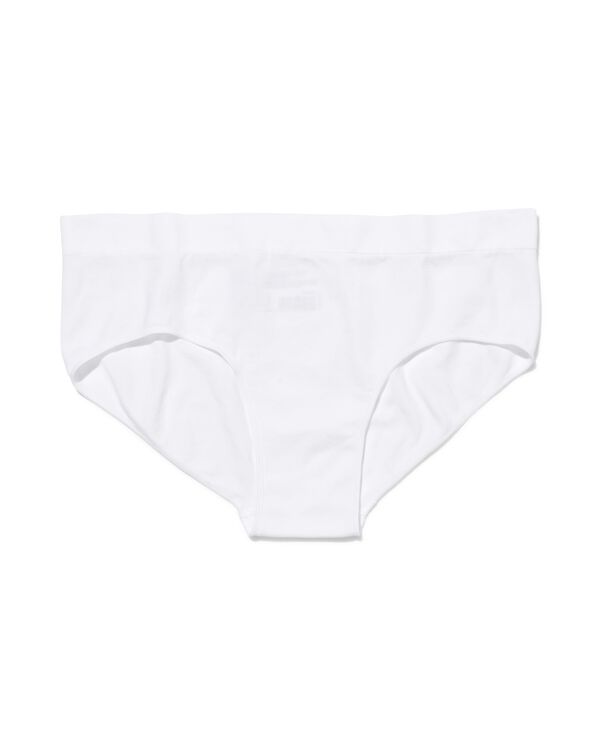 culotte hipster femme sans coutures microfibre blanc blanc - 1000002262 - HEMA