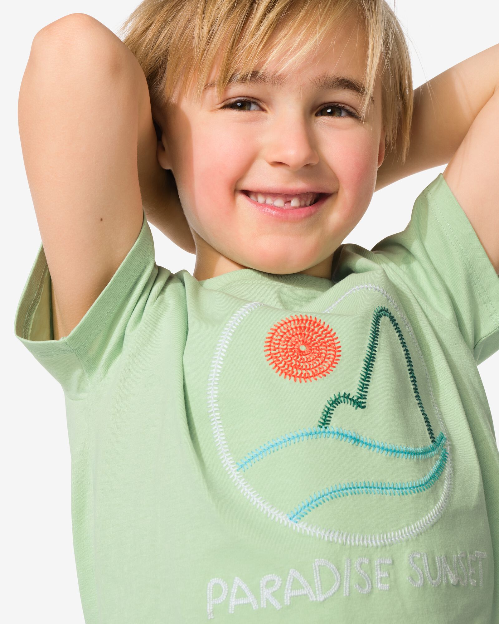 Kinder-T-Shirt,  gr&uuml;n - 30794003GREEN - HEMA