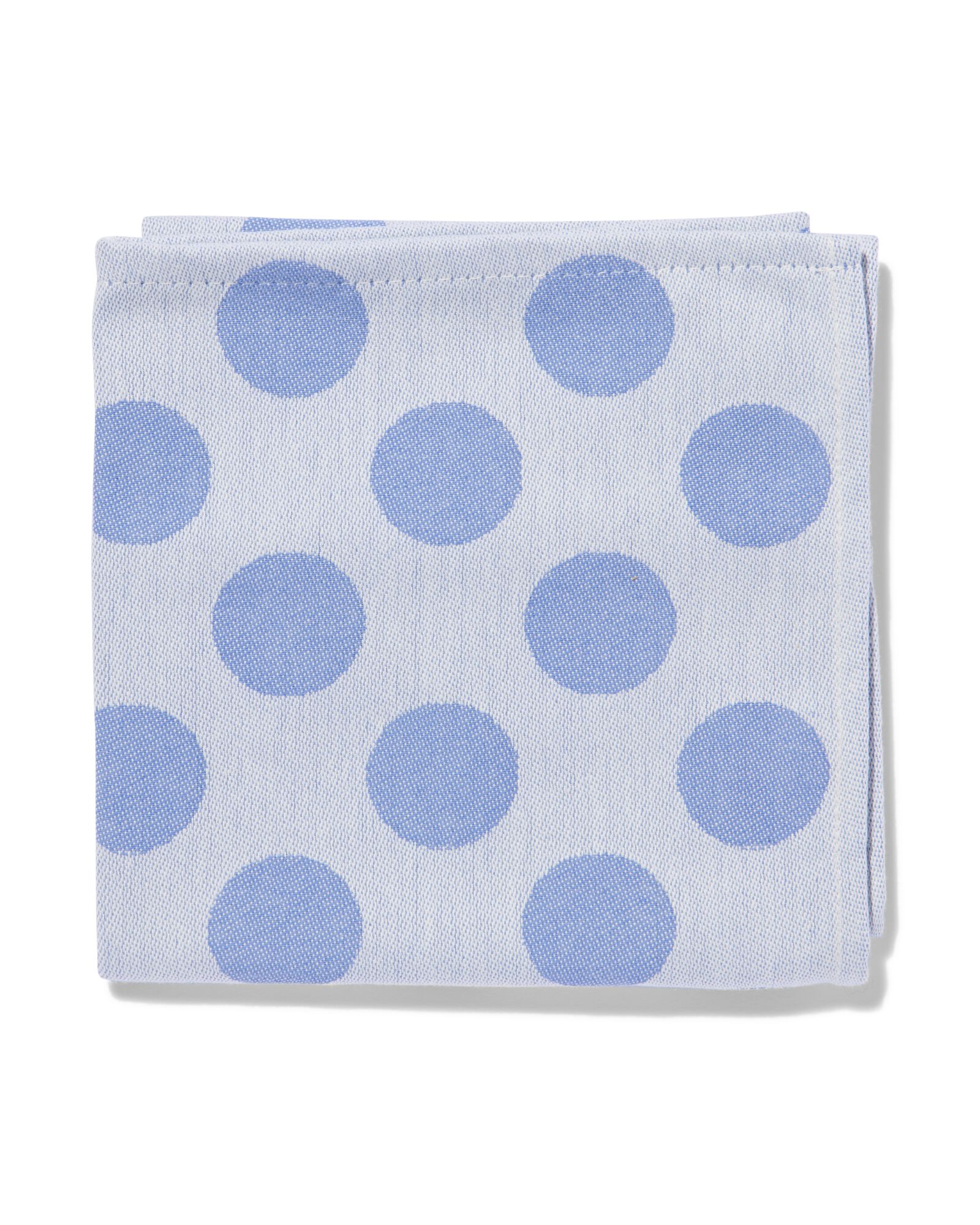 torchon 65x65 coton &agrave; pois - 5450045 - HEMA