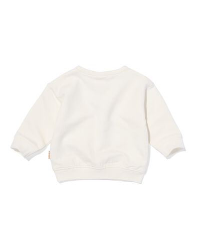 newborn sweater ganzen ecru 68 - 33479014 - HEMA