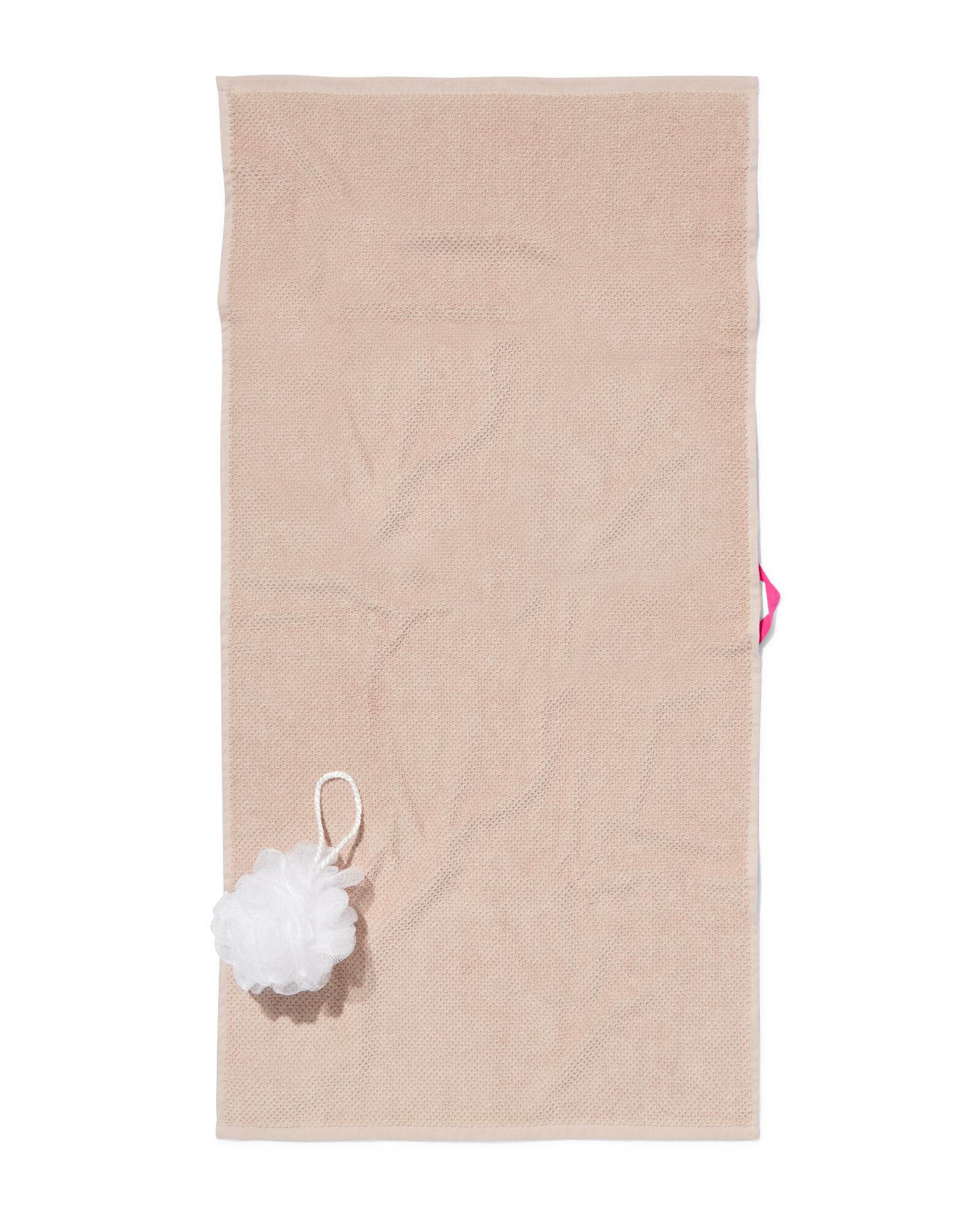 serviette de bain de qualit&eacute; &eacute;paisse - grain de riz beige sable - 1000032601 - HEMA