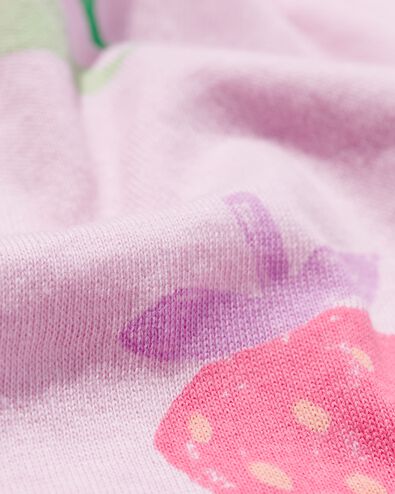 Kinder-Nachthemd, Baumwolle, Früchte lila 110/116 - 23021683 - HEMA