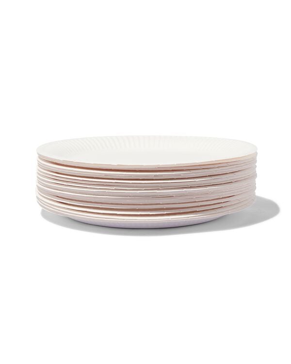 20&nbsp;assiettes en carton &Oslash;22.6 cm - 14200488 - HEMA