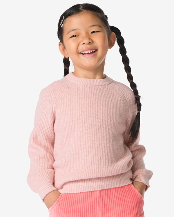 pull enfant pailleté rose rose - 30833006PINK - HEMA