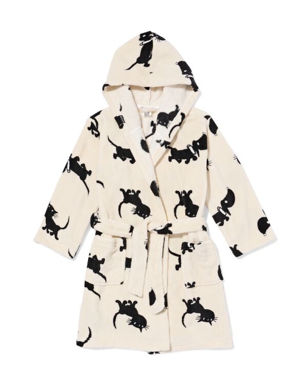 Peignoir pour enfants Takkie blanc cass&eacute; blanc cass&eacute; - 23002350OFFWHITE - HEMA
