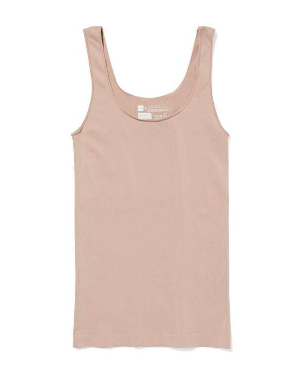 d&eacute;bardeur femme sans coutures microfibre beige beige - 19607640BEIGE - HEMA
