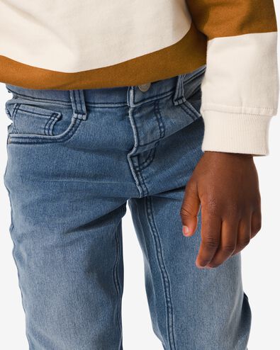 pantalon enfant jogdenim modèle skinny bleu moyen 110 - 30776055 - HEMA