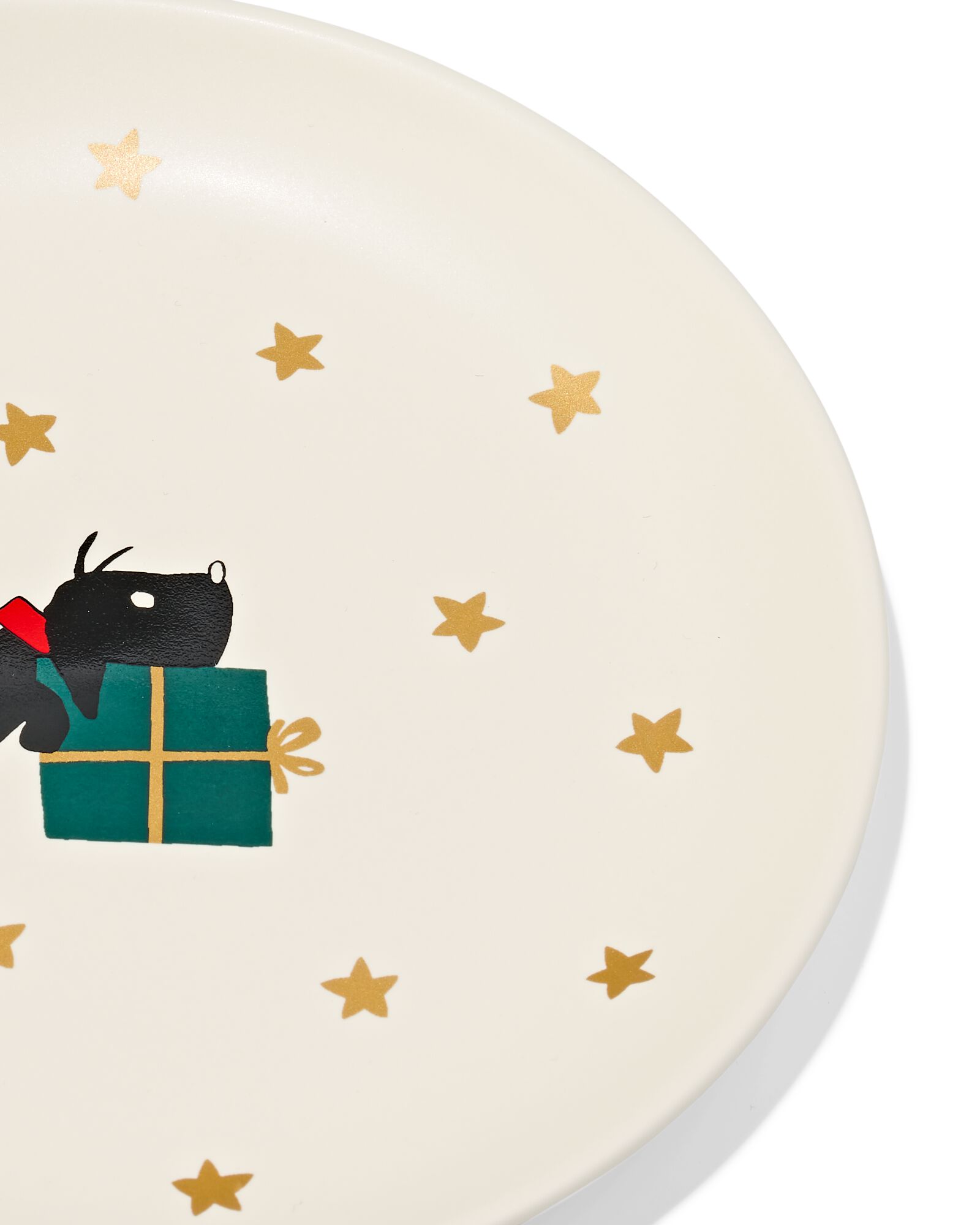 assiette à gâteau Takkie ⌀16,8cm céramique Noël - 25600139 - HEMA