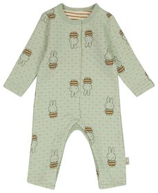 Miffy Newborn-Jumpsuit hellgrün hellgrün - 1000028253 - HEMA