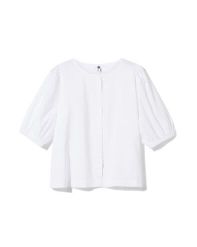 Bluse Sophie wei&szlig; - 36258960WHITE - HEMA