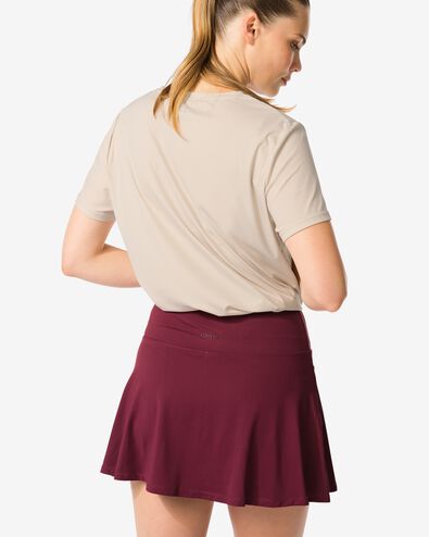 Damen-Sportrock dunkelrot dunkelrot - 36040416DARKRED - HEMA