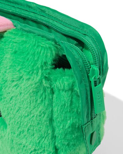 toilettas groen monster - 11890691 - HEMA