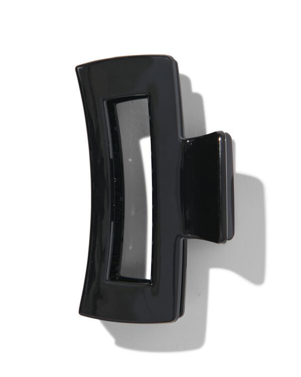pince &agrave; cheveux carr&eacute;e 8cm noir - 11870224 - HEMA