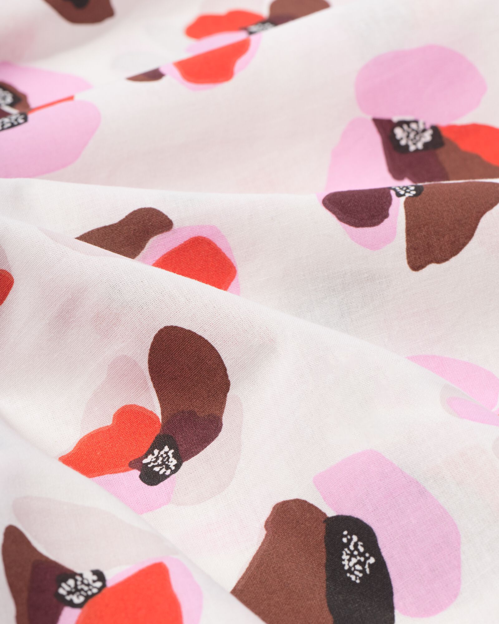 housse de couette 240x200/220 cm coton fleurs - 5700236 - HEMA