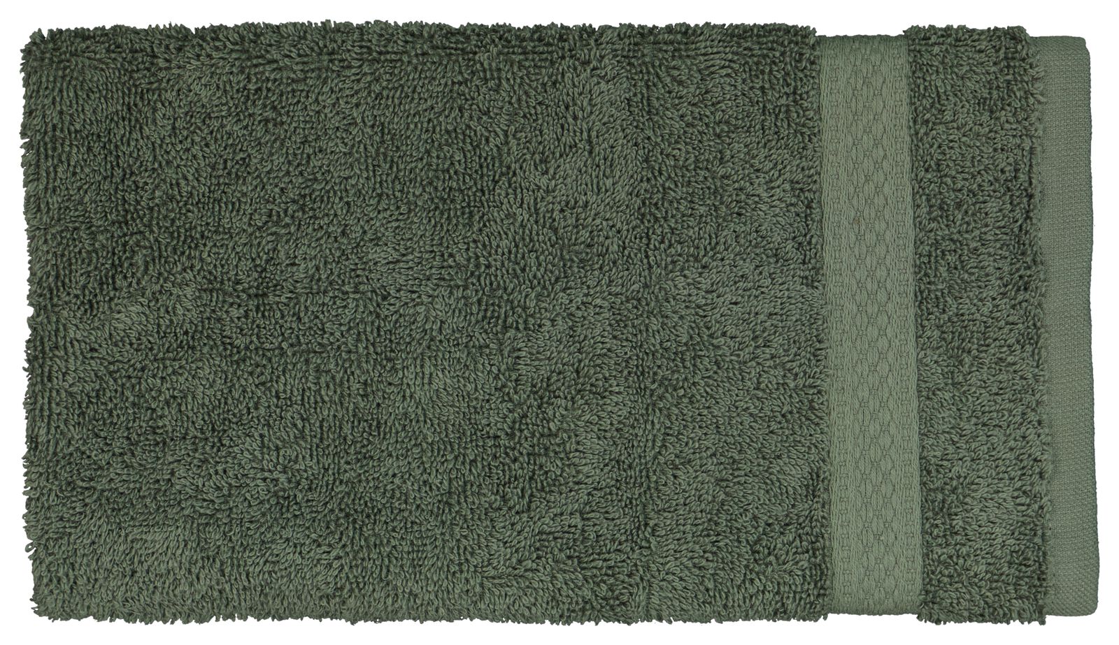 Gästehandtuch, 30 x 55 cm, schwere Qualität, graugrün graugrün Gästehandtuch - 5200701 - HEMA