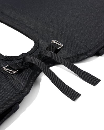 dubbele fietstas 40L gerecycled stippen - 41120098 - HEMA