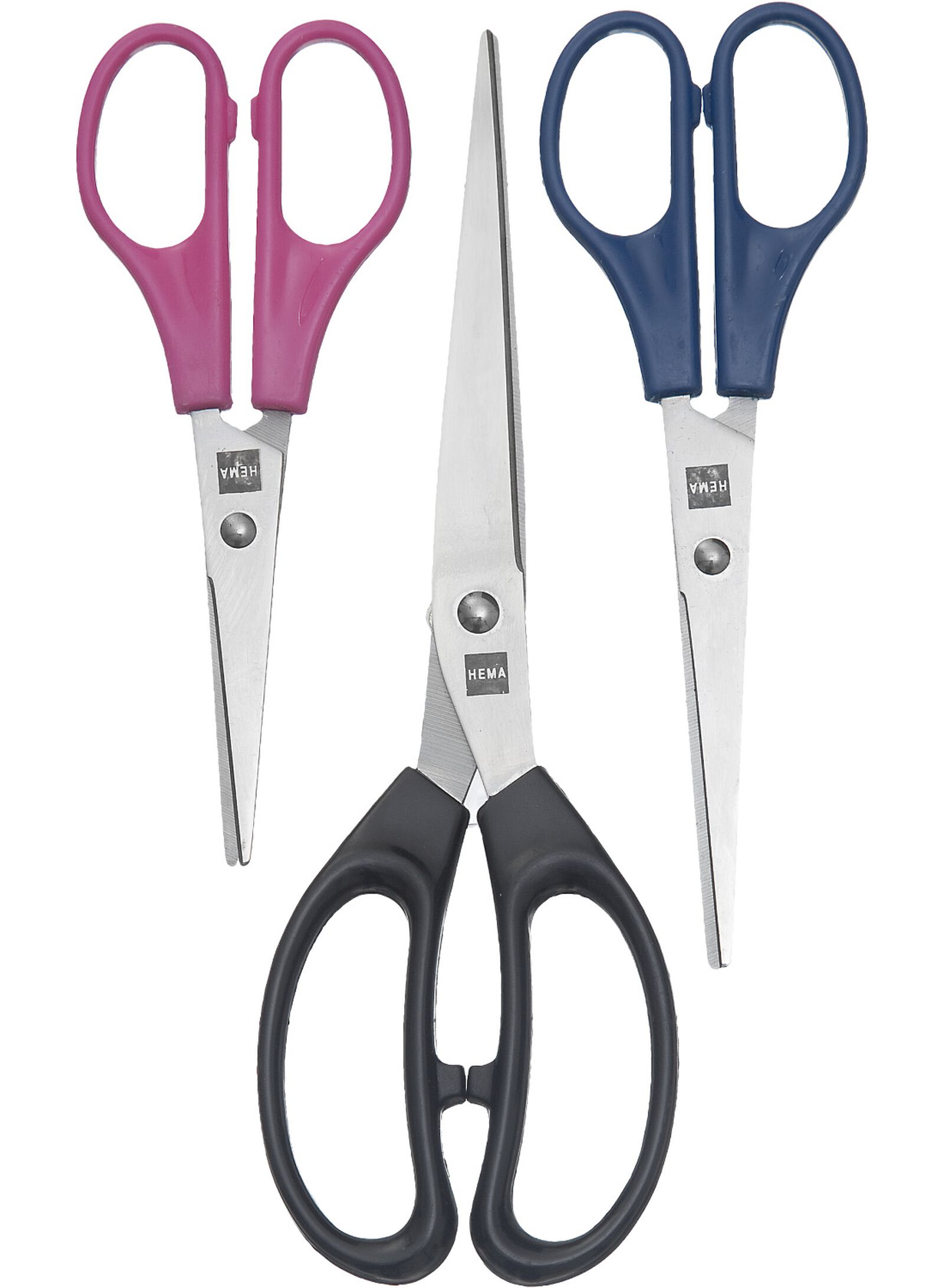 3er-Pack Scheren - 1481054 - HEMA